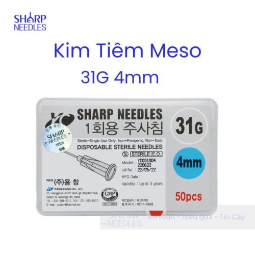 Kim Tiêm Meso 31G 4mm