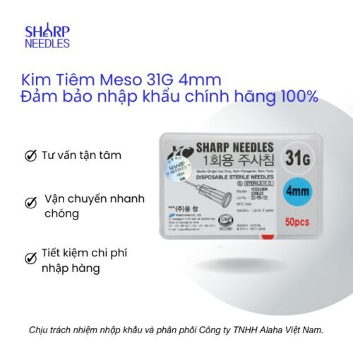 Kim Tiêm Meso 31G 4mm