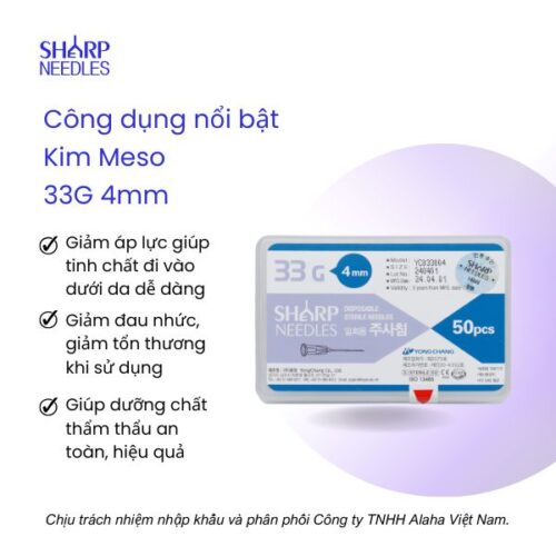 Công dụng Kim Tiêm Meso 33G 4mm