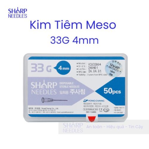 Kim Tiêm Meso 33G 4mm
