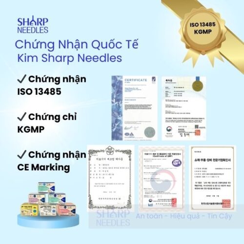Kim Sharp - chứng nhận